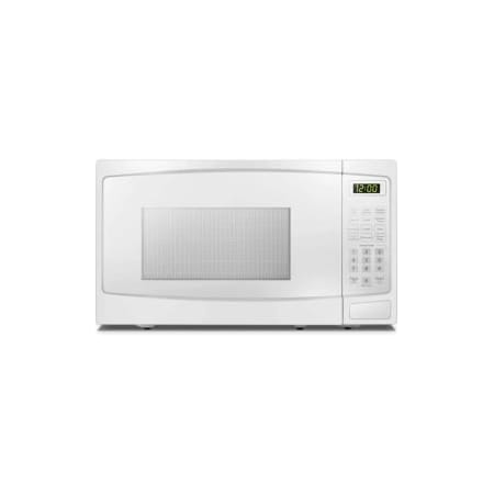 Danby Products Danby Countertop Microwave, 700 Watts, 0.7 Cu.Ft. Capacity, White DBMW0720BWW